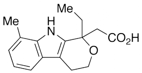 2-[(1RS)-1-Ethyl-8-methyl-1,3,4,9-tetrahydropyrano[3,4-b]indol-1-yl]acetic Acid (8-Methyl Etodolac)